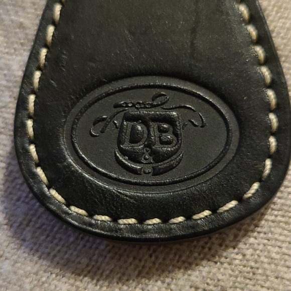 Dooney & Bourke Florentine Leather Key Ring - Picture 4 of 6